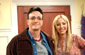 FRIENDS, Hank Azaria, Lisa Kudrow, 'The One With The Male Nanny (200th Episode, epis. #906)', (Season 9), 1994-2004, © Warner Bros. / Courtesy: Everett Collection