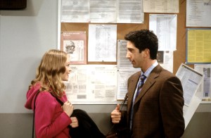 FRIENDS, Alexandra Holden, David Schwimmer, 'The One Where Ross Dates A Student', (Season 6, epis. #618, aired 03/09/2000), 1994-2004, © Warner Bros. / Courtesy: Everett Collection