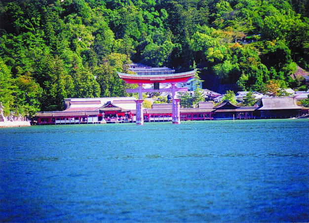 厳島神社潮のかおり