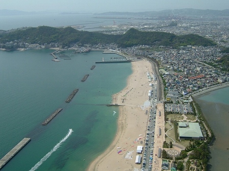 片男波海水浴場