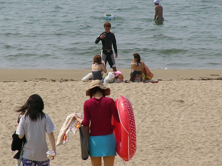 砂丘海水浴場