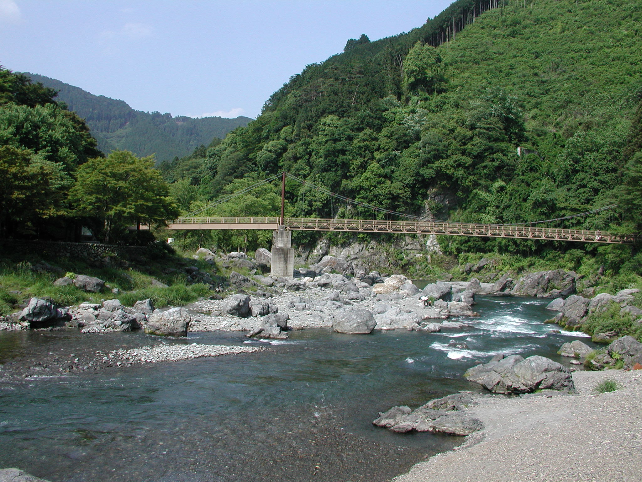 御岳渓流