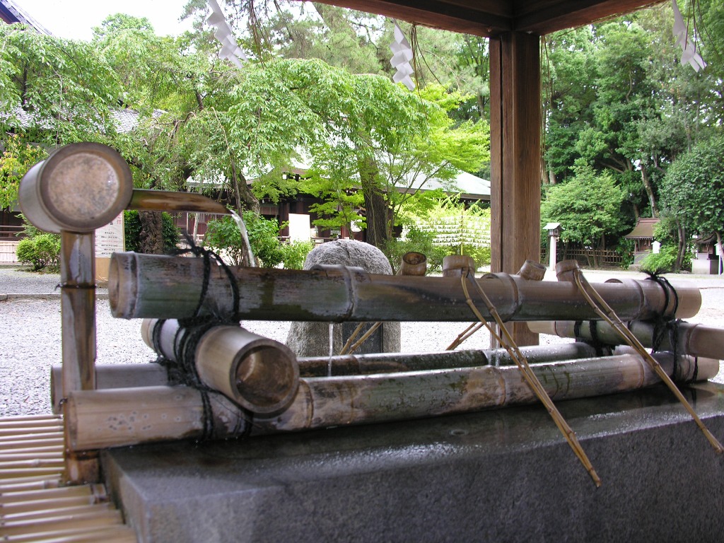 離宮の水