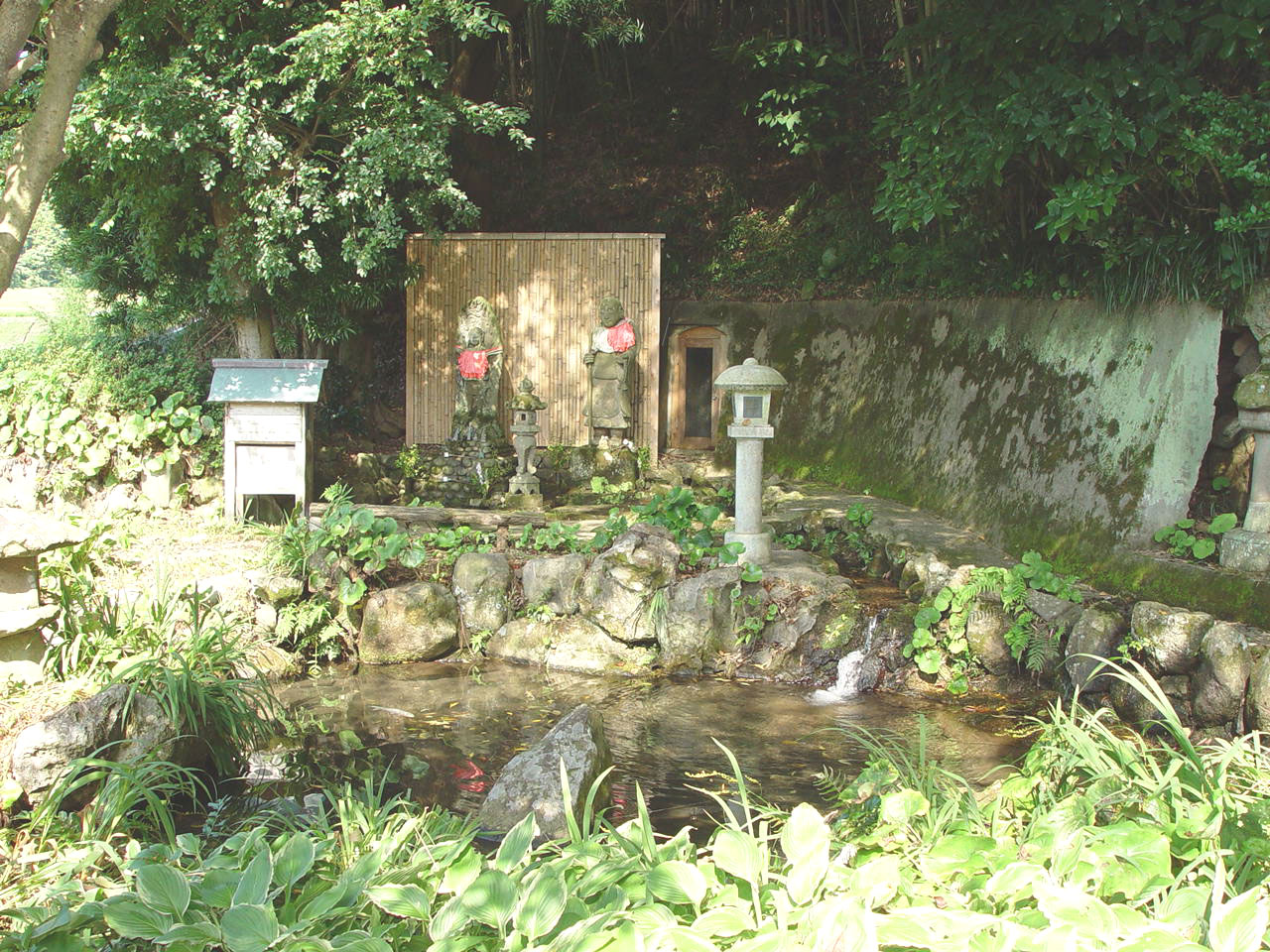 天川の水