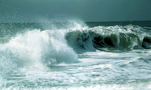 遠州灘の海鳴・波小僧