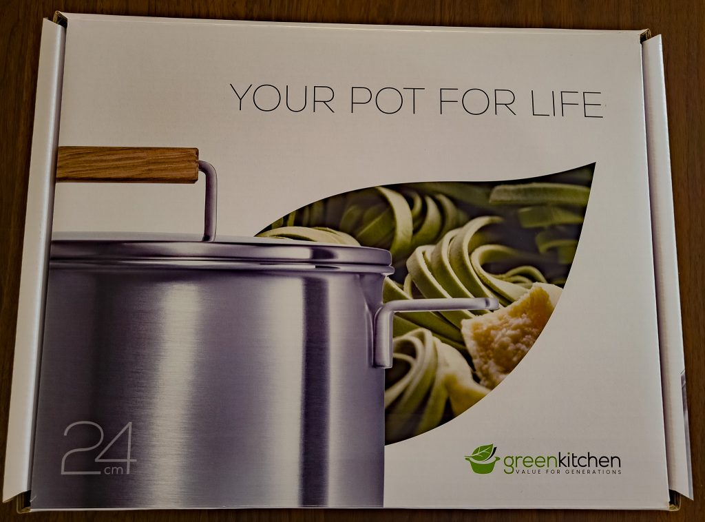 GreenKitchen Your Pot for Life Topfset 24 Zentimeter Topf Verpackung