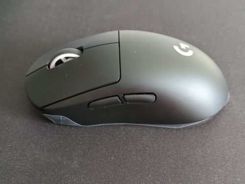 Logitech G PRO X Superlight 2 Gaming-Maus von der rechten Seite