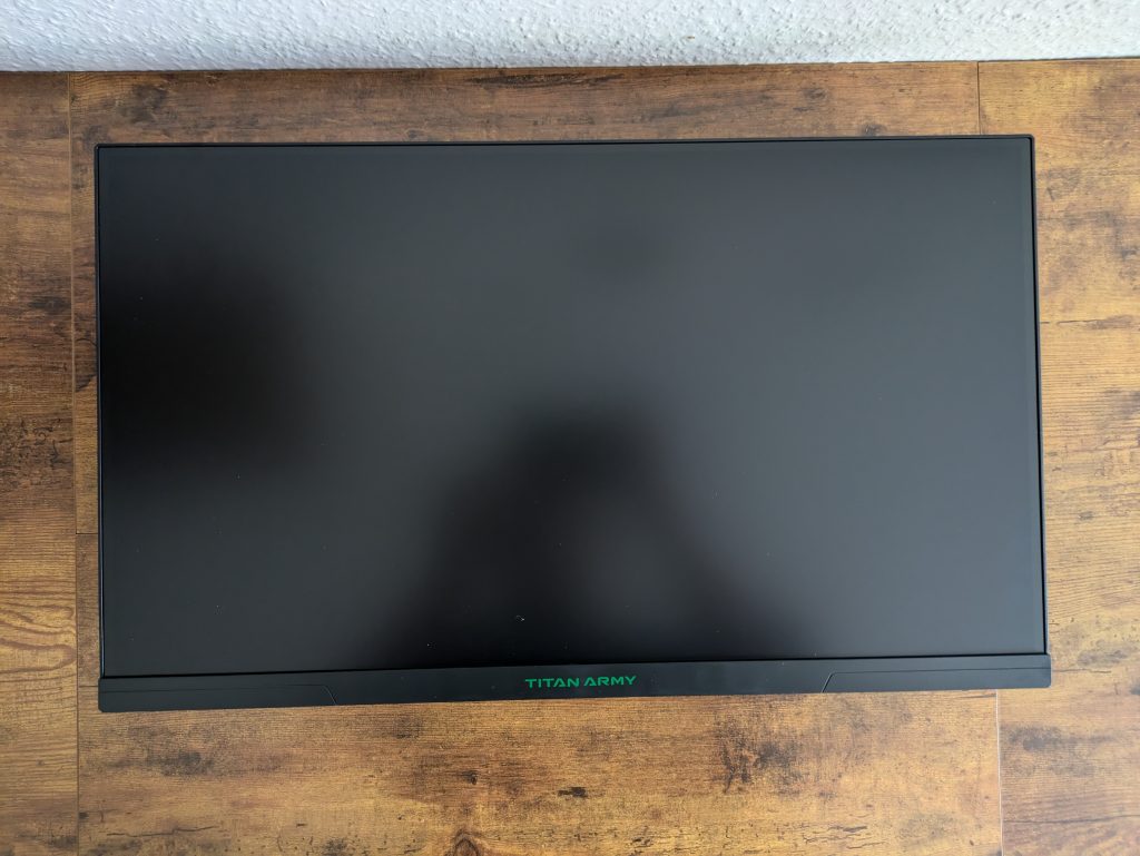 Titan Army P2510S Gaming-Monitor vo oben