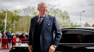 Ferguson retired after winning the Premier League title in 2013