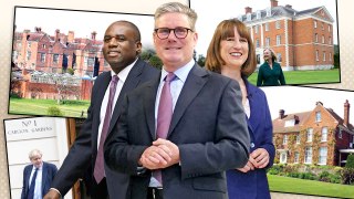 Senior cabinet ministers are entitled to the use of several stately homes. David Lammy, the foreign secretary, will have use of Carlton Gardens, which Boris Johnson also used, and Chevening, top right, which Liz Truss made use of. Sir Keir Starmer’s country retreat is Chequers, top left, while the chancellor, Rachel Reeves, will use Dorneywood