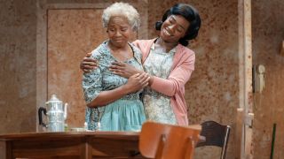 Doreene Blackstock and Cash Holland in A Raisin in the Sun