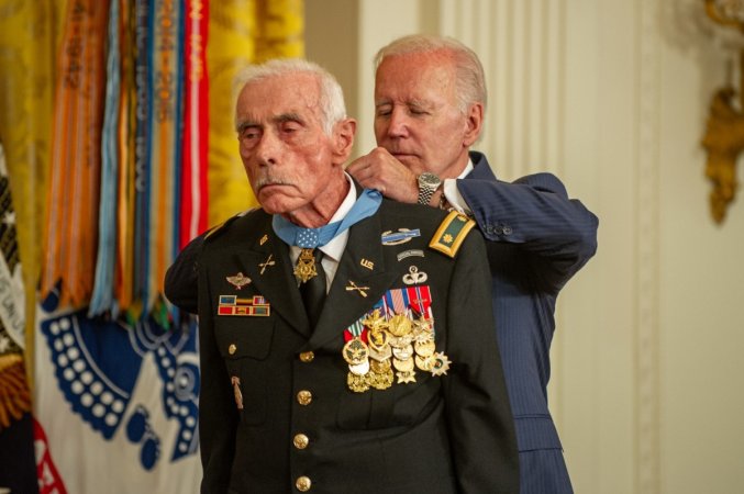 Four Vietnam Veterans were awarded the Medal of Honor