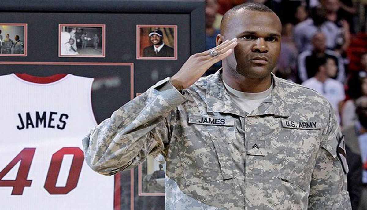 The best servicemen who were also NBA players