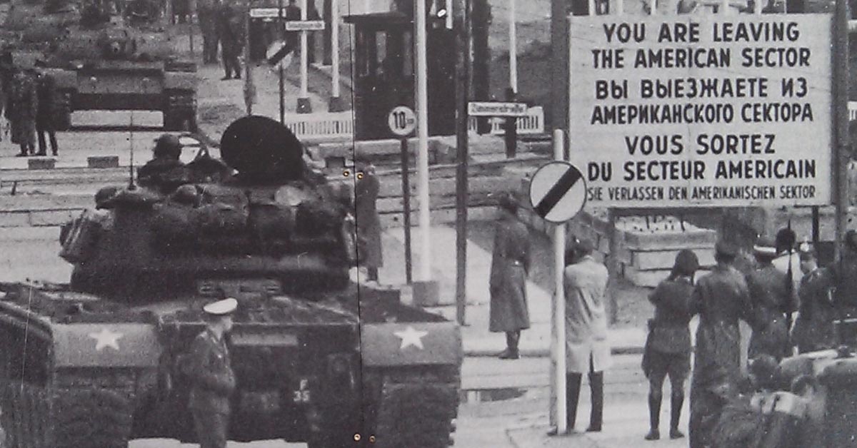 A US troop helped an East German escape the Iron Curtain