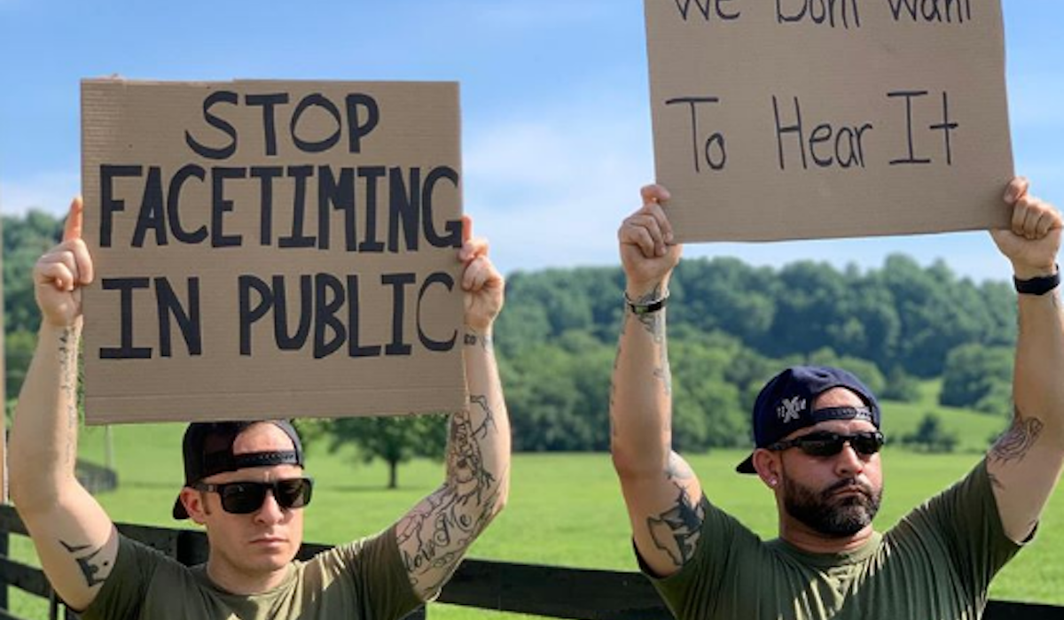 These veterans are bringing about positive change with cardboard signs