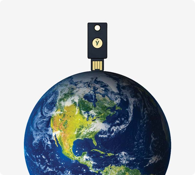 yubikey on globe