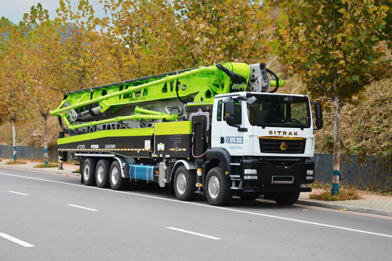 中聯重科 ZLJ5553THBKF  72X-6RZ 五橋72M重汽汕德卡國六泵車