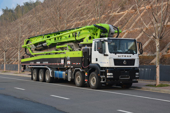 中聯重科 ZLJ5550THBKF 68X-6RZ 五橋68M重汽汕德卡國六泵車